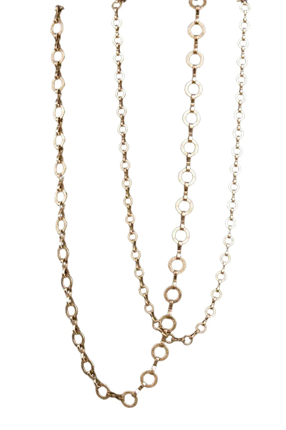 Medium Circle-Link Smooth Chain Necklace Medium Circle-Link Smooth Chain Necklace