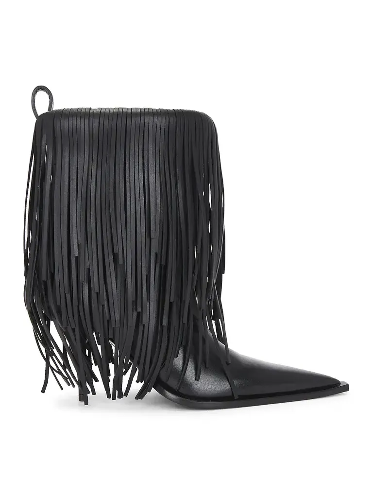 Balenciaga Fringe Bootie