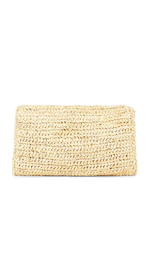 florabella Esplendor Crochet Raffia Clutch | Thumbnail 2 florabella Esplendor Crochet Raffia Clutch | Thumbnail 2