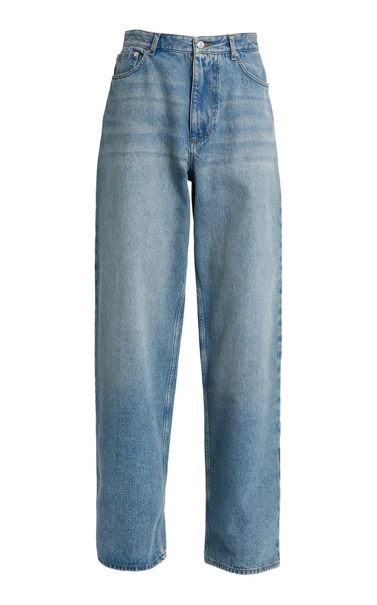 Erdem Rigid Mid-Rise Straight-Leg Jeans | Thumbnail 2