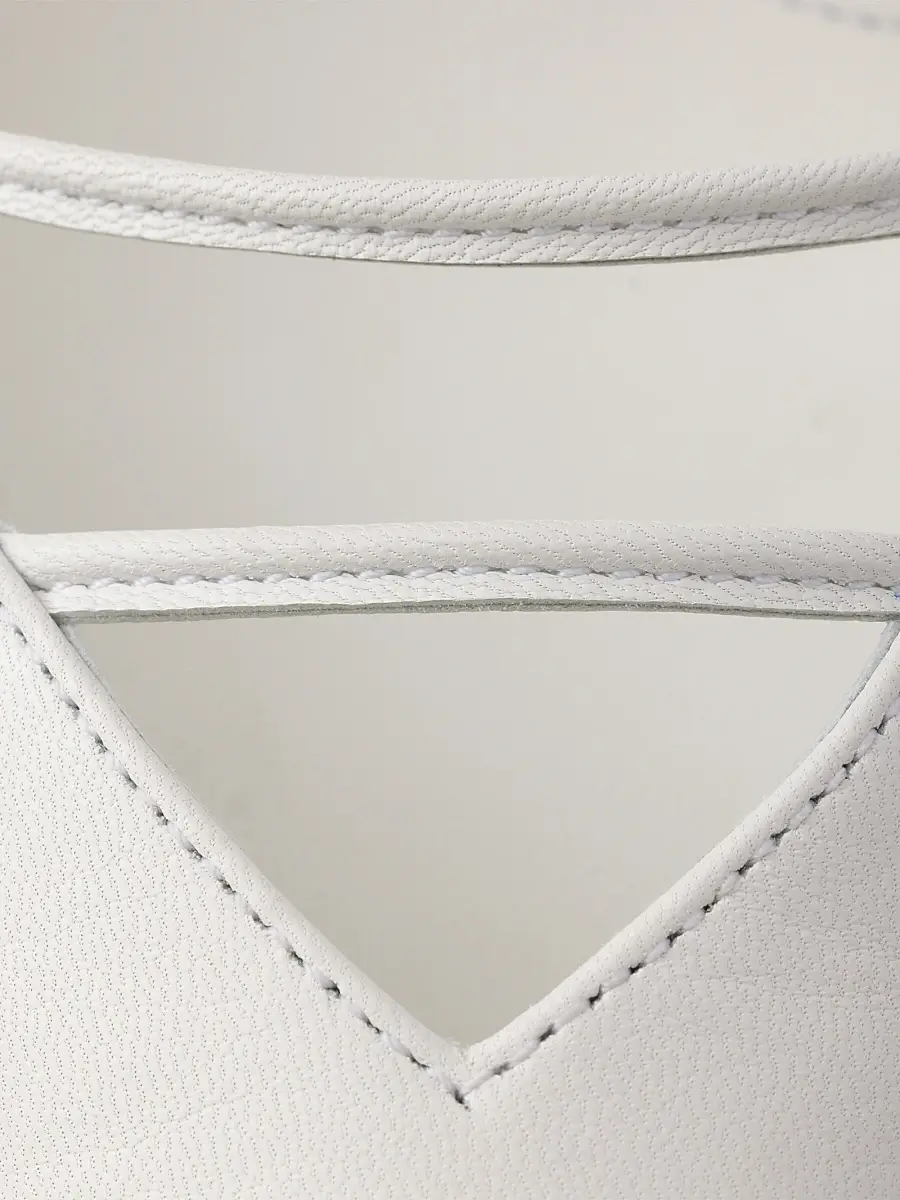 Prada Women's Leather Pumps - White | Thumbnail 5