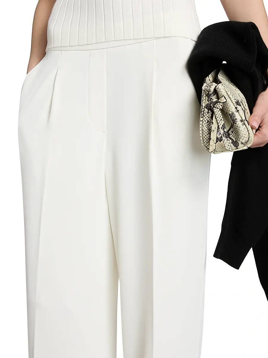Elie Tahari Women's The Clare Straight-Leg Pants | Thumbnail 6 Elie Tahari Women's The Clare Straight-Leg Pants | Thumbnail 6