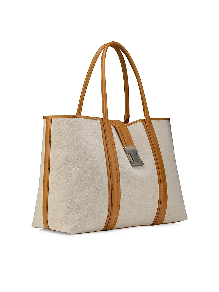 Christian Louboutin Women's Nox Tote Bag - Natural | Thumbnail 2 Christian Louboutin Women's Nox Tote Bag - Natural | Thumbnail 2