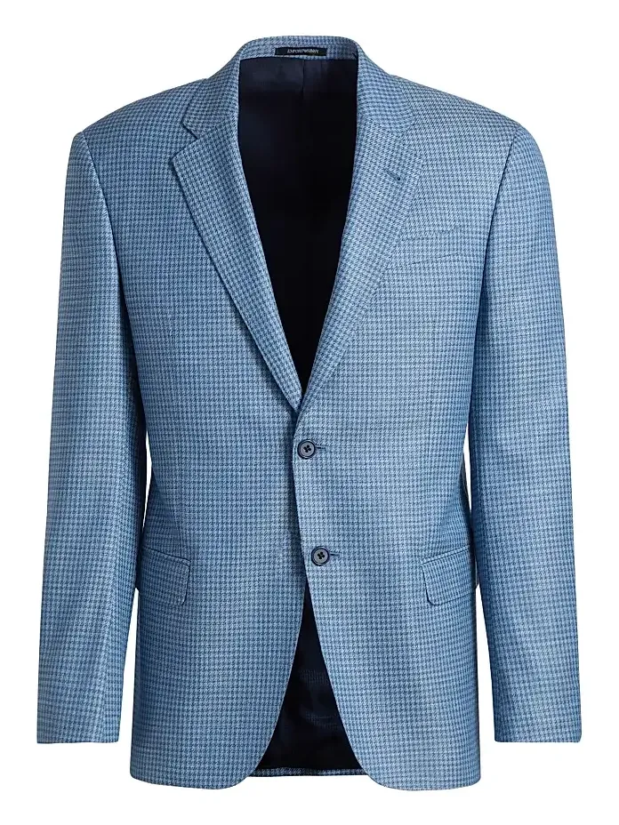Men's Textured Houndstooth Sport Coat Men's Textured Houndstooth Sport Coat