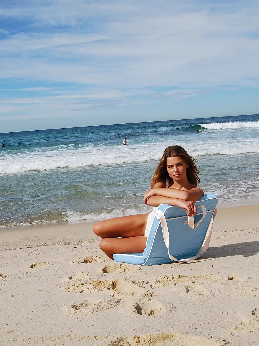 Sunnylife Take Anywhere Sea Sage Folding Chair | Thumbnail 9 Sunnylife Take Anywhere Sea Sage Folding Chair | Thumbnail 9