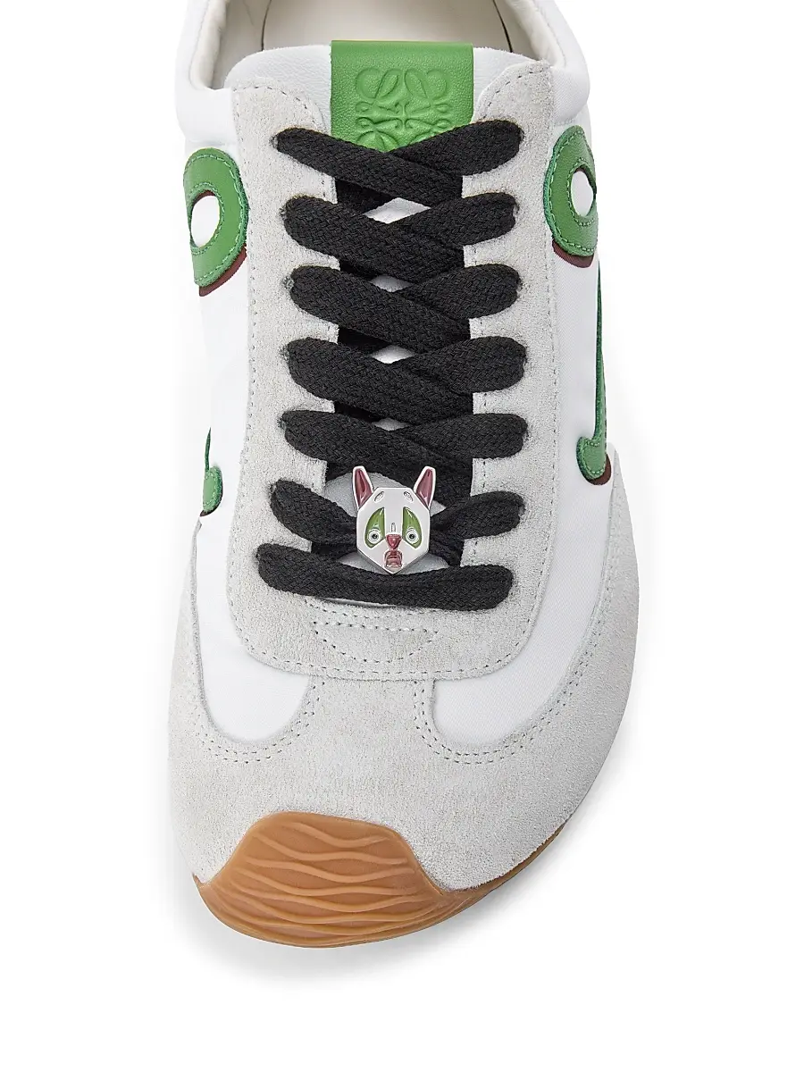 Loewe Women's x Louis Wain Ballet Runner 2.0 Low-Top Leather Sneakers | Thumbnail 4 Loewe Women's x Louis Wain Ballet Runner 2.0 Low-Top Leather Sneakers | Thumbnail 4