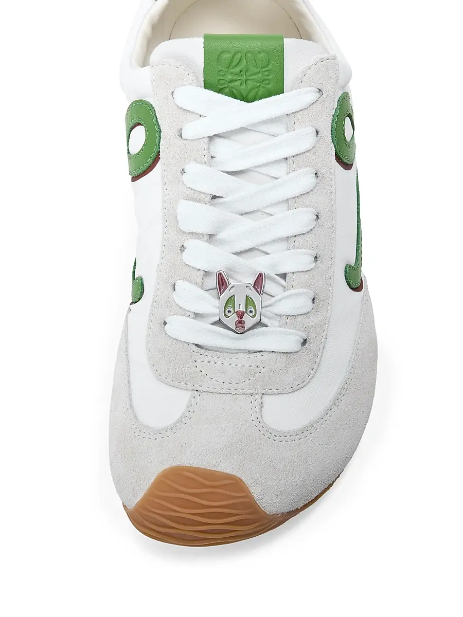 Loewe Women's x Louis Wain Ballet Runner 2.0 Low-Top Leather Sneakers | Thumbnail 5 Loewe Women's x Louis Wain Ballet Runner 2.0 Low-Top Leather Sneakers | Thumbnail 5