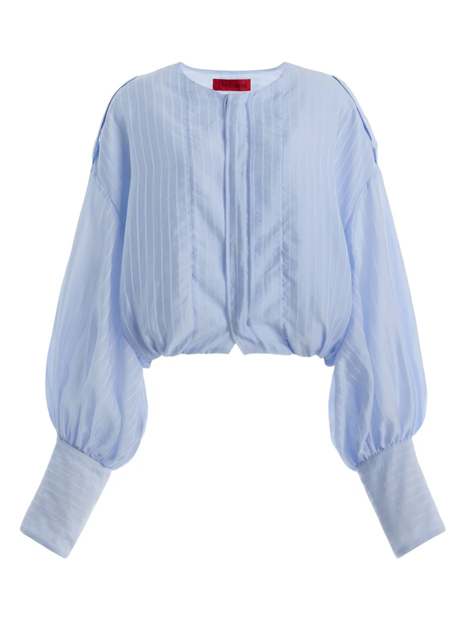 Diana Striped Poplin Shirt Diana Striped Poplin Shirt