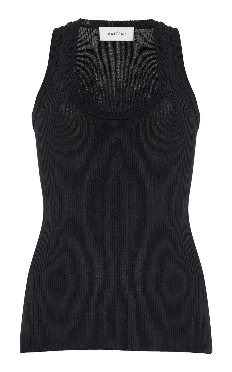 Matteau Ribbed Tank Top | Thumbnail 6 Matteau Ribbed Tank Top | Thumbnail 6