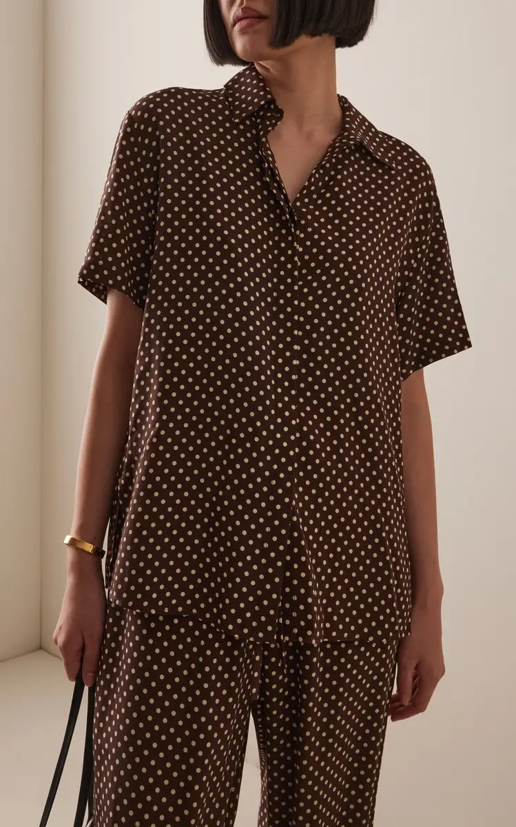 Matteau Polka-Dot Silk Shirt | Thumbnail 2 Matteau Polka-Dot Silk Shirt | Thumbnail 2