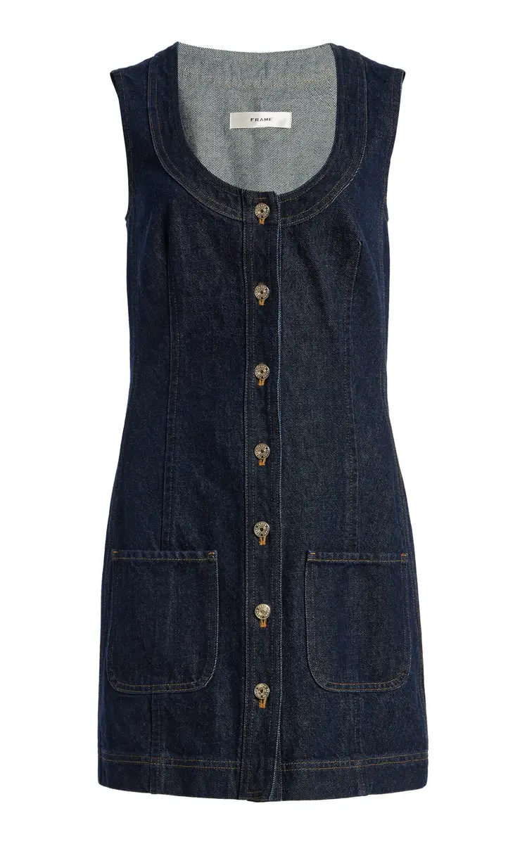 Frame The Patch Pocket Cotton Dress | Thumbnail 6 Frame The Patch Pocket Cotton Dress | Thumbnail 6