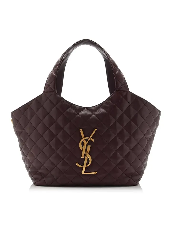 Saint Laurent Icare Medium Quilted Leather Bag