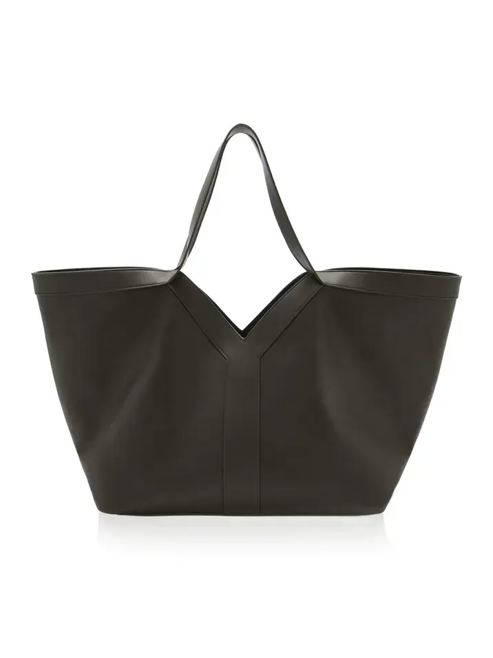 Large Y Leather Tote Bag Large Y Leather Tote Bag