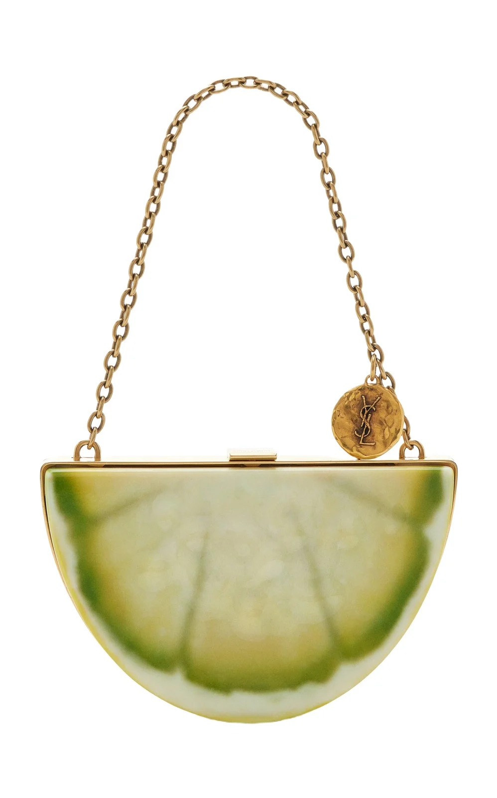 Mini Lemon Resin Minaudière