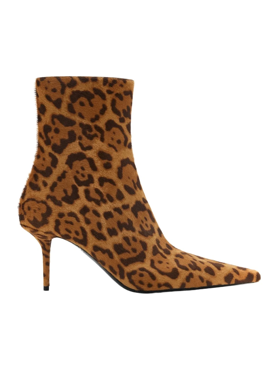 Ashley Leopard-Print Pony Hair Ankle Boots Ashley Leopard-Print Pony Hair Ankle Boots