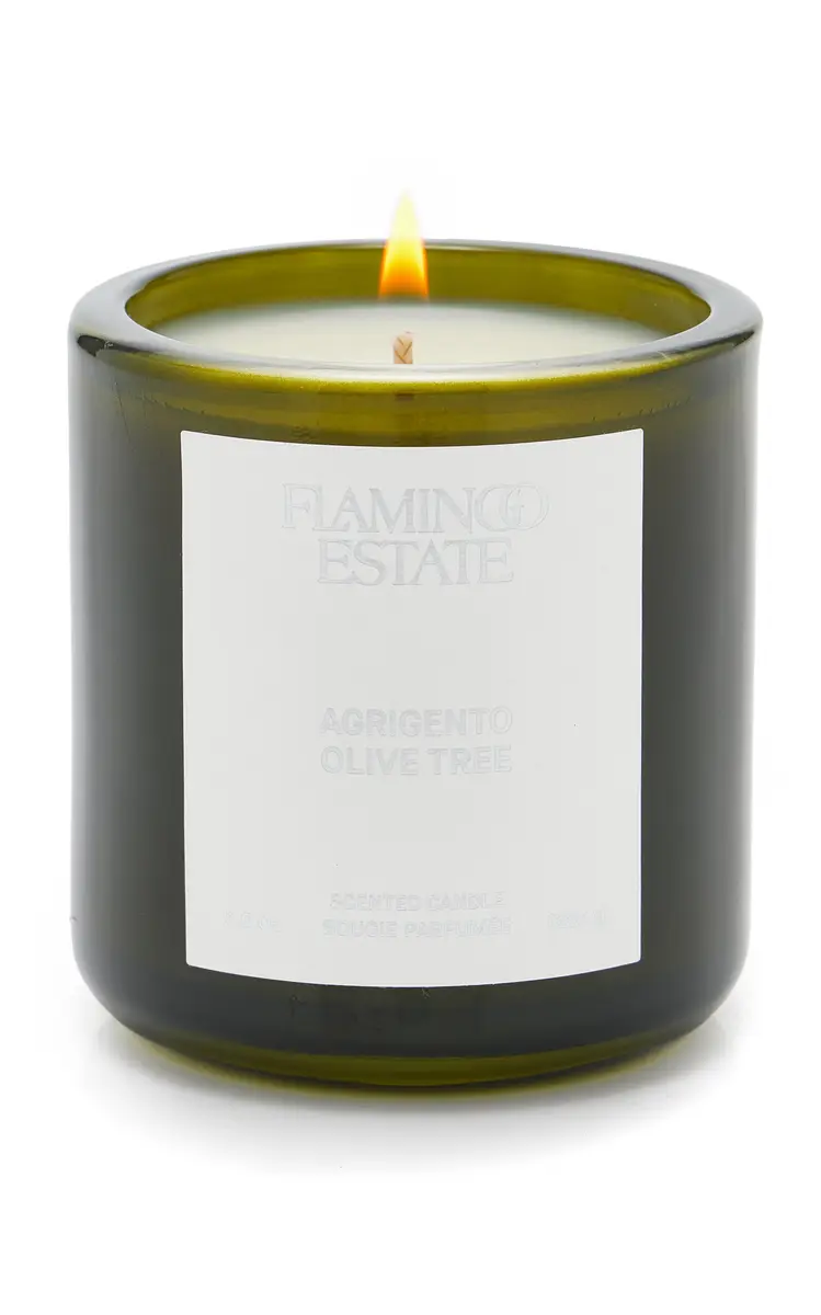 Flamingo Estate Agrigento Olive Tree Candle - Green | Image 1 Flamingo Estate Agrigento Olive Tree Candle - Green | Image 1