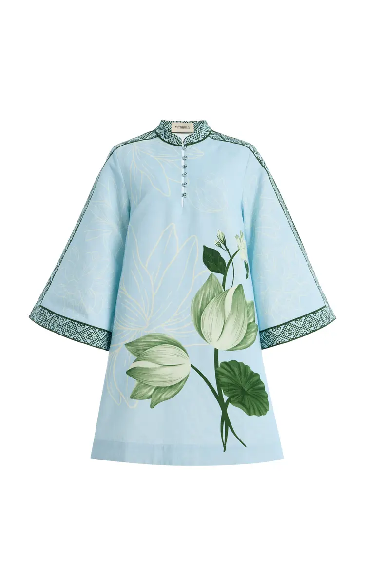 VERANDAH Anj Cotton Mini Dress | Thumbnail 9 VERANDAH Anj Cotton Mini Dress | Thumbnail 9