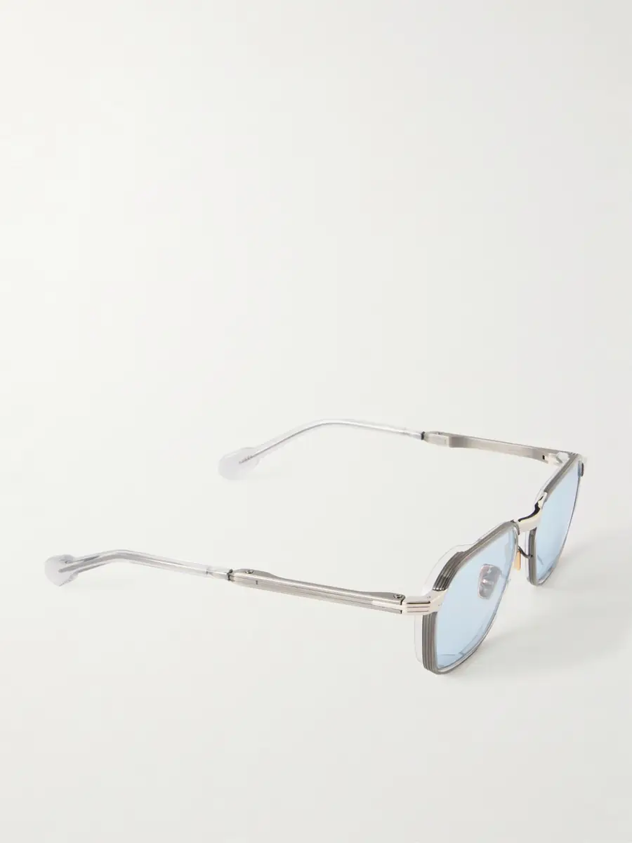 Jacques Marie Mage Beckett D-Frame Titanium and Acetate Sunglasses - Men | Thumbnail 4 Jacques Marie Mage Beckett D-Frame Titanium and Acetate Sunglasses - Men | Thumbnail 4