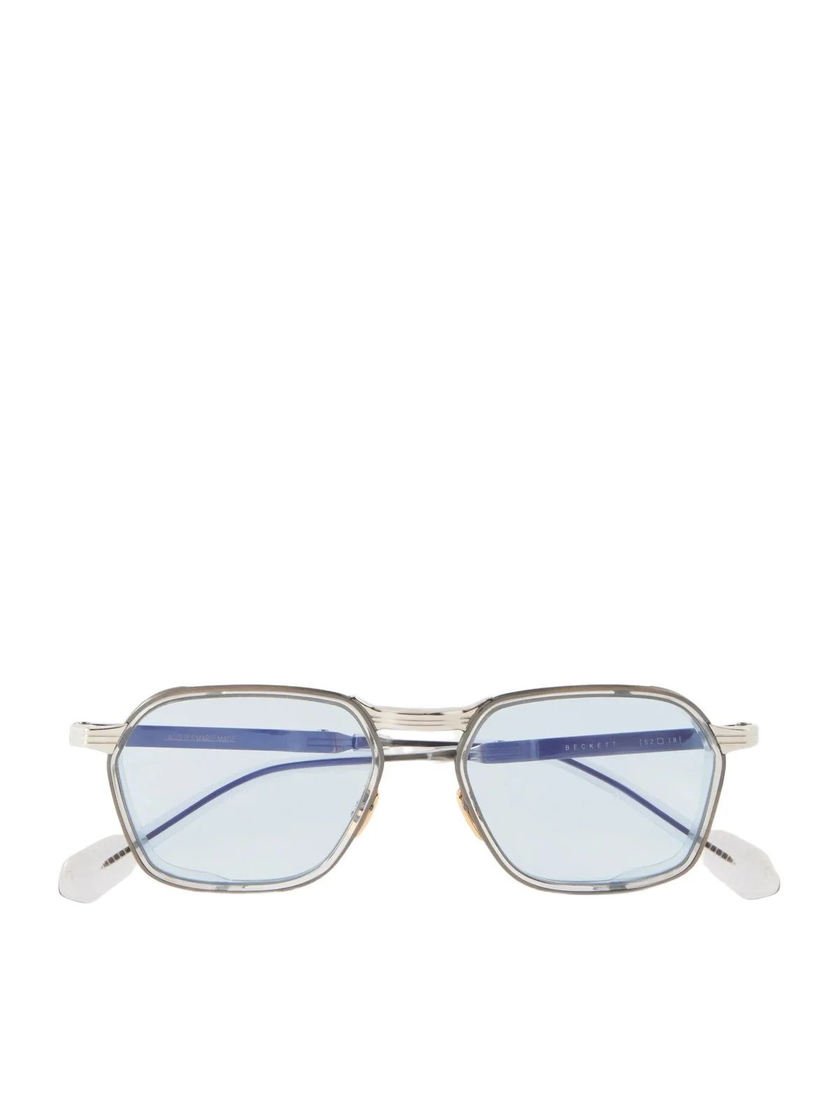 Jacques Marie Mage Beckett D-Frame Titanium and Acetate Sunglasses - Men