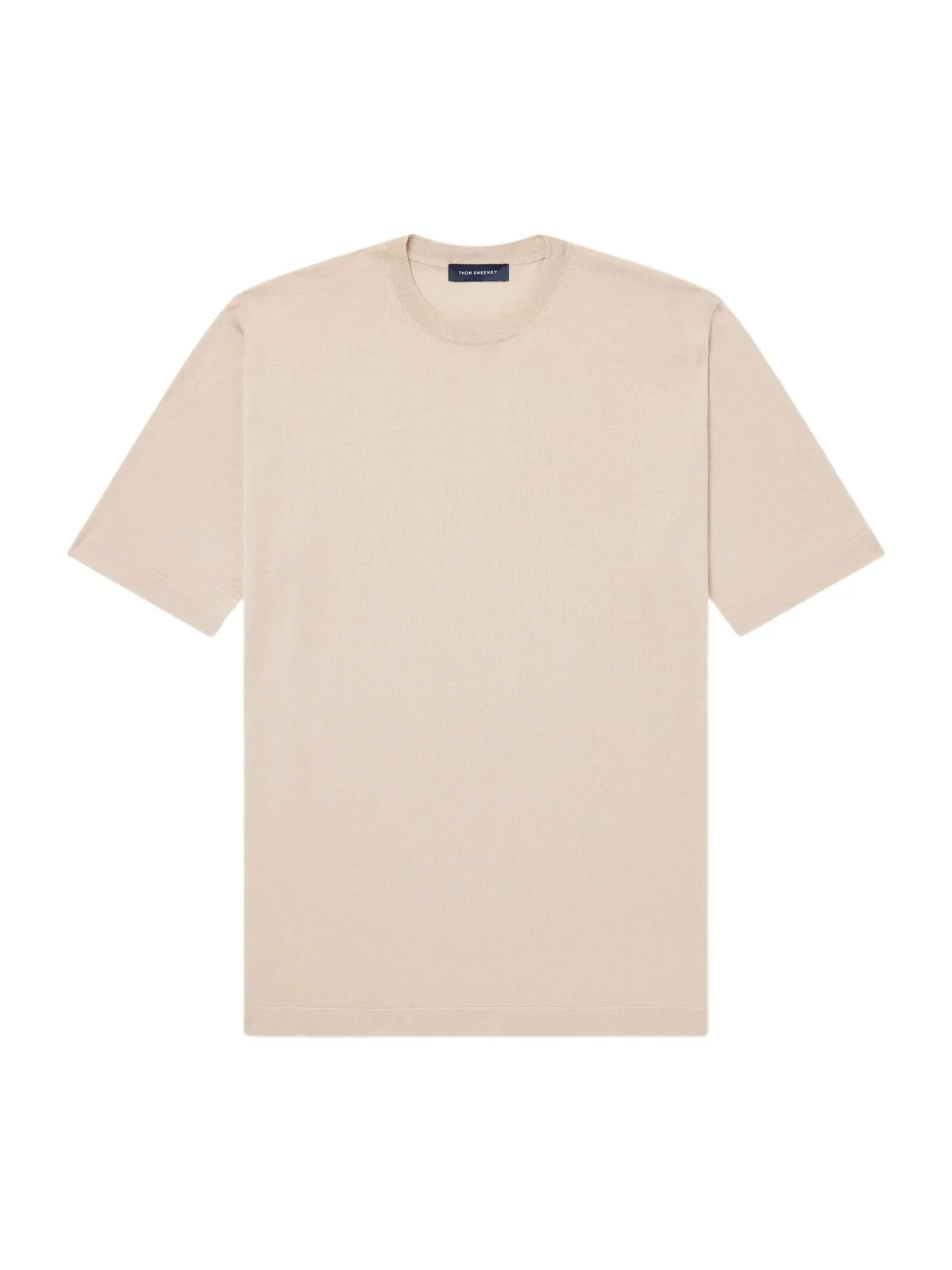 Cashmere and Silk-Blend Knitted T-Shirt - Men