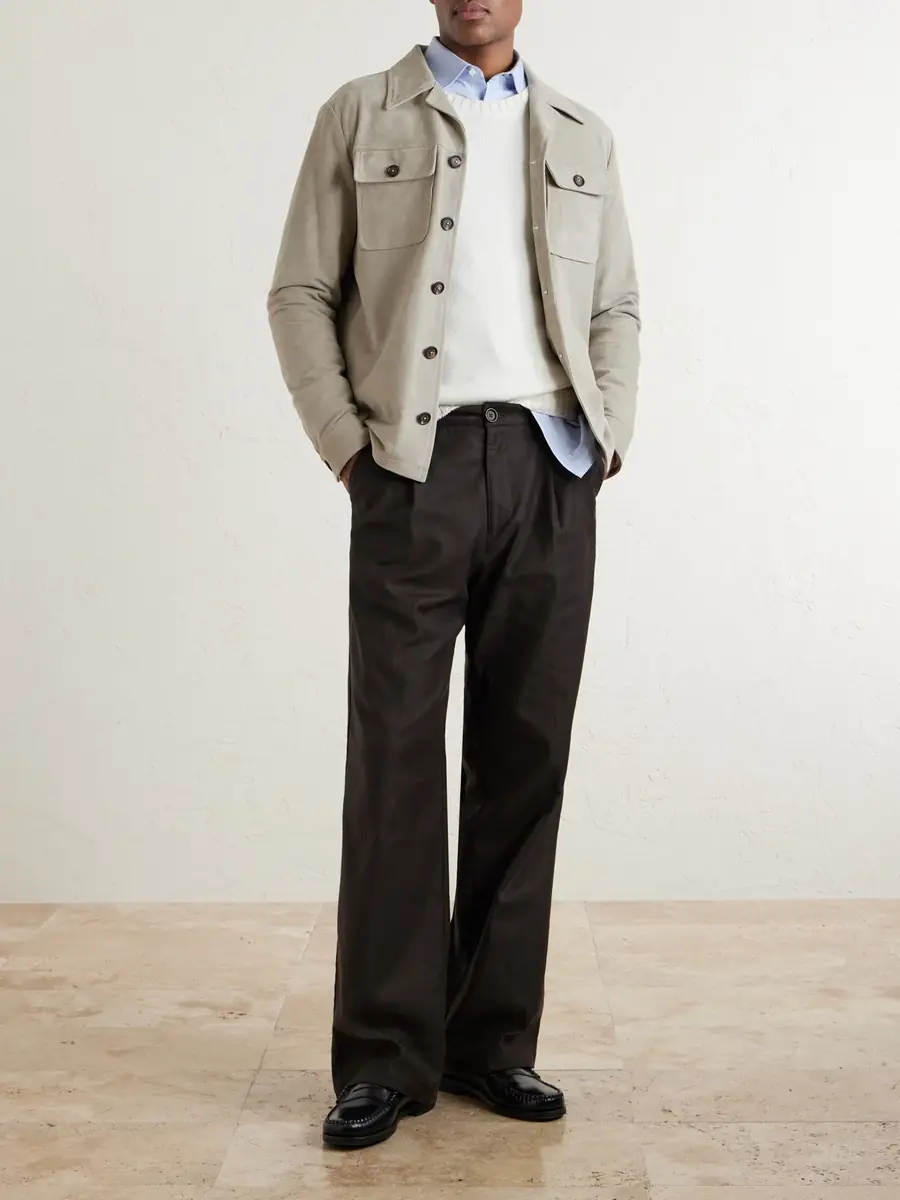 ELEVENTY Suede Jacket - Men | Thumbnail 2