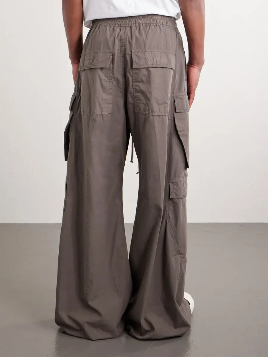 DRKSHDW by Rick Owens Jumbo Belas Cotton Cargo Trousers - Men | Thumbnail 4 DRKSHDW by Rick Owens Jumbo Belas Cotton Cargo Trousers - Men | Thumbnail 4