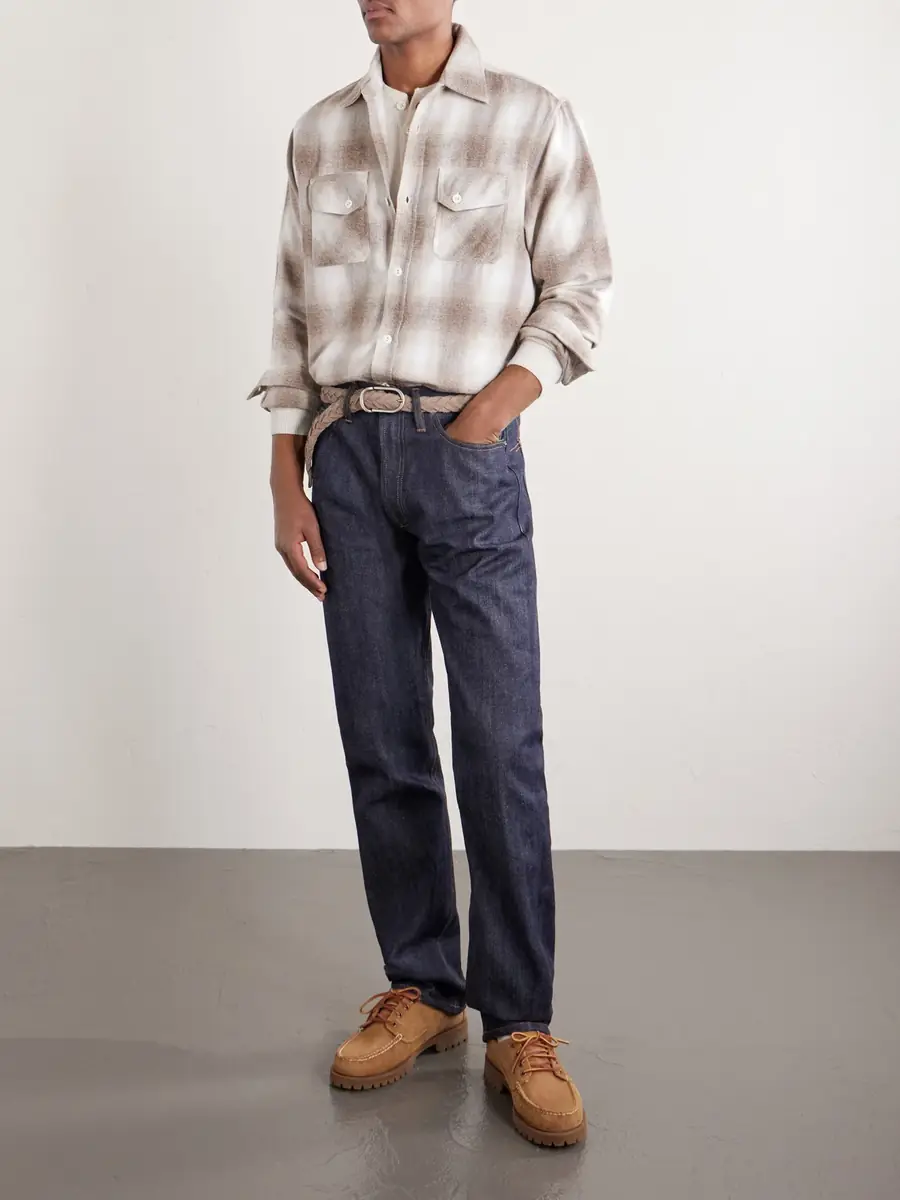 3sixteen Checked Cotton-Flannel Shirt - Men | Thumbnail 2
