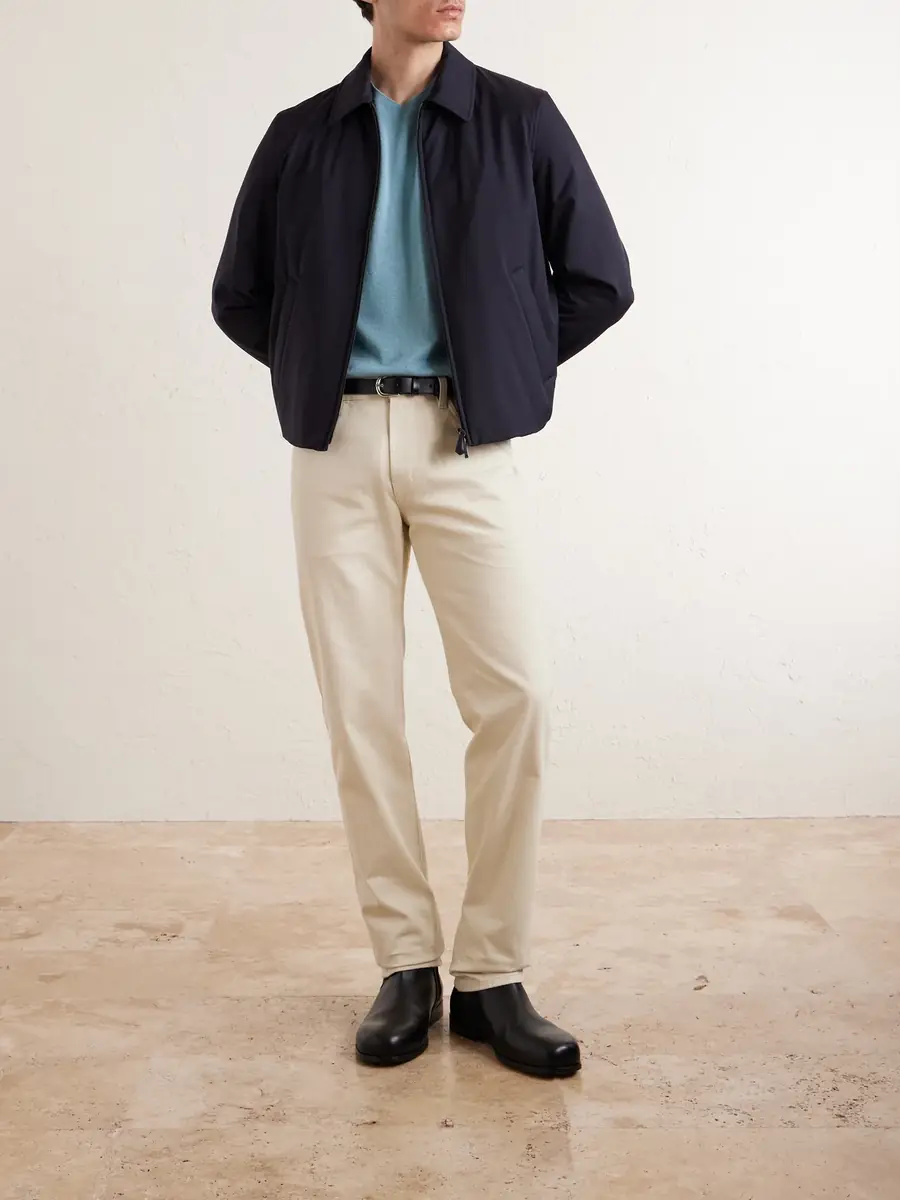 Loro Piana Quarona Slim-Fit Straight-Leg Jeans - Men | Thumbnail 2 Loro Piana Quarona Slim-Fit Straight-Leg Jeans - Men | Thumbnail 2