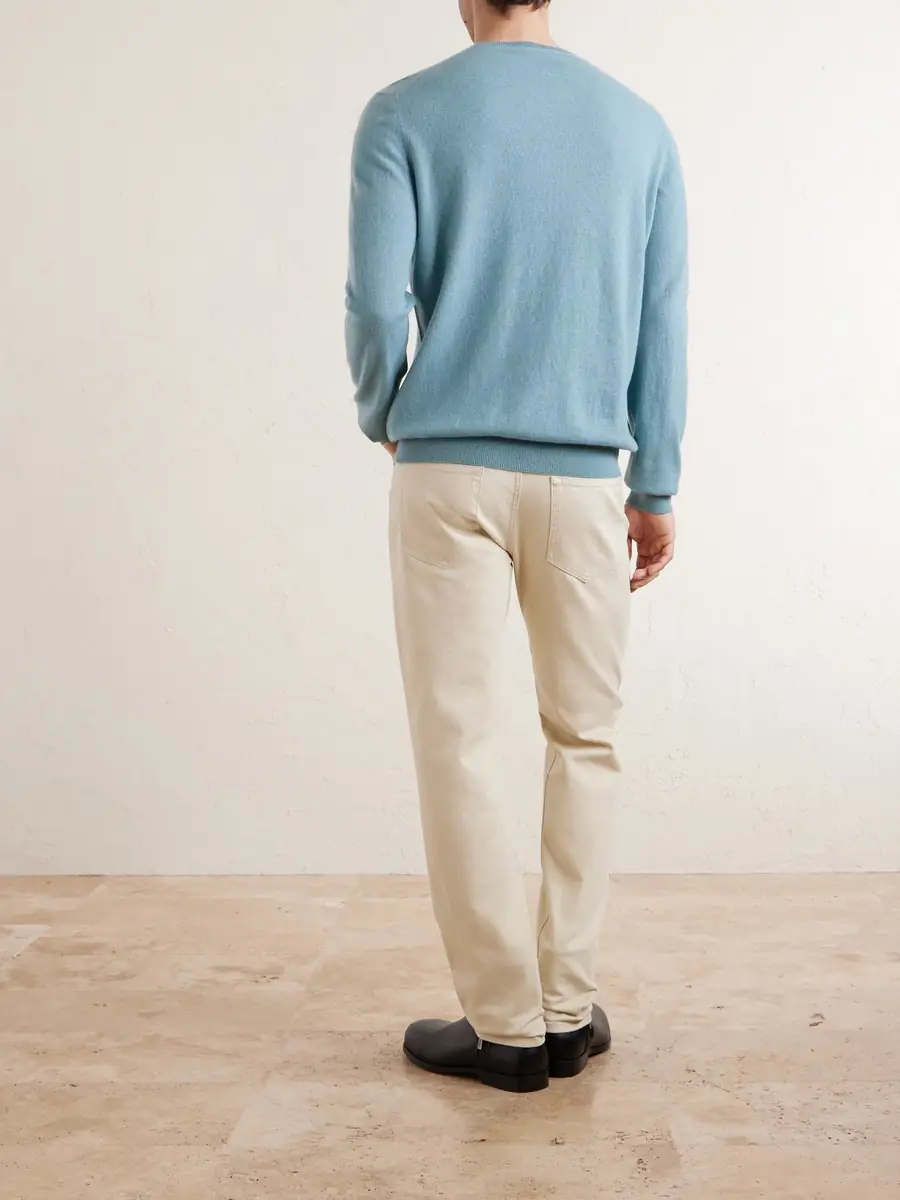 Loro Piana Quarona Slim-Fit Straight-Leg Jeans - Men | Thumbnail 4 Loro Piana Quarona Slim-Fit Straight-Leg Jeans - Men | Thumbnail 4