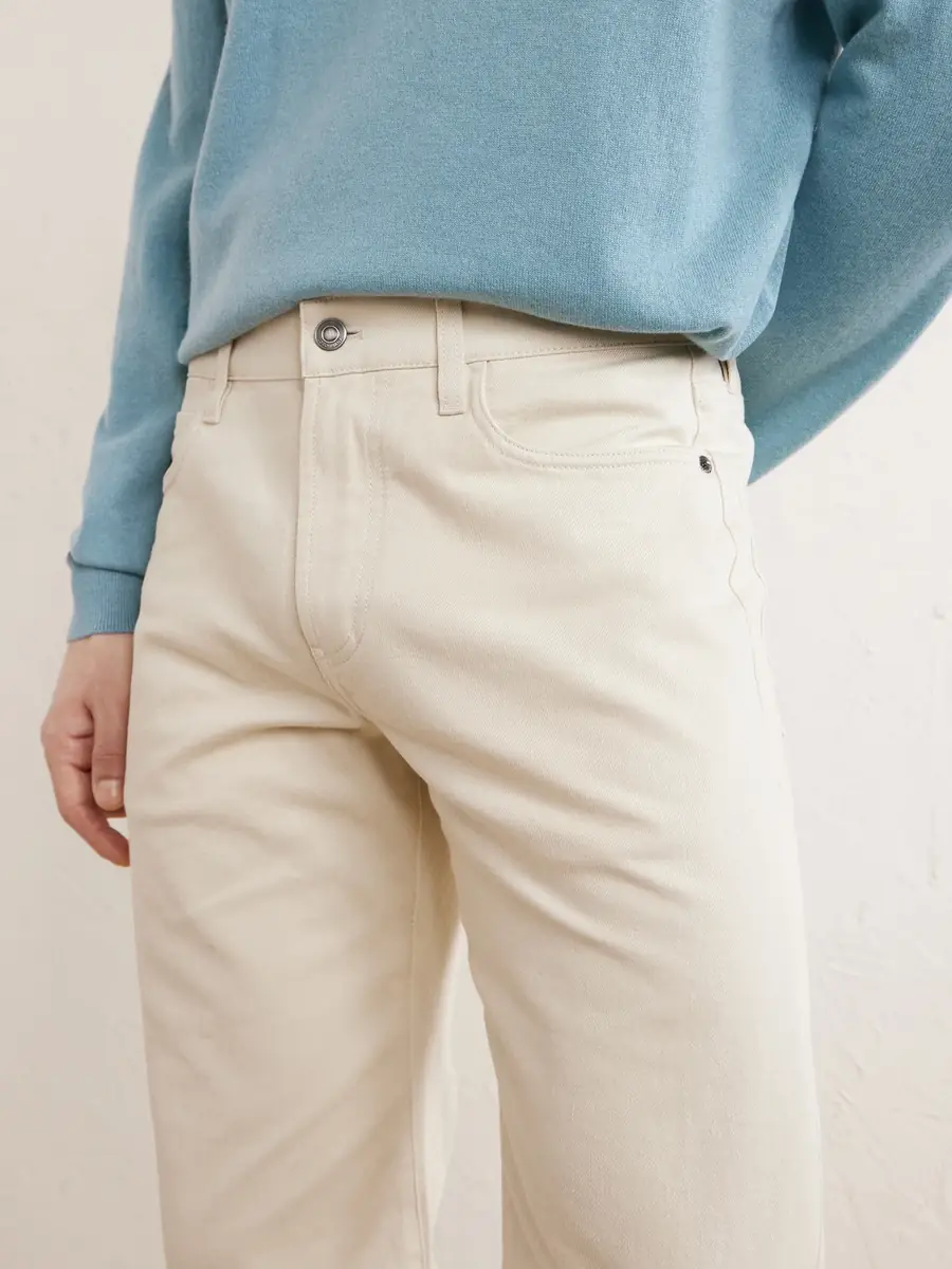 Loro Piana Quarona Slim-Fit Straight-Leg Jeans - Men | Thumbnail 5 Loro Piana Quarona Slim-Fit Straight-Leg Jeans - Men | Thumbnail 5