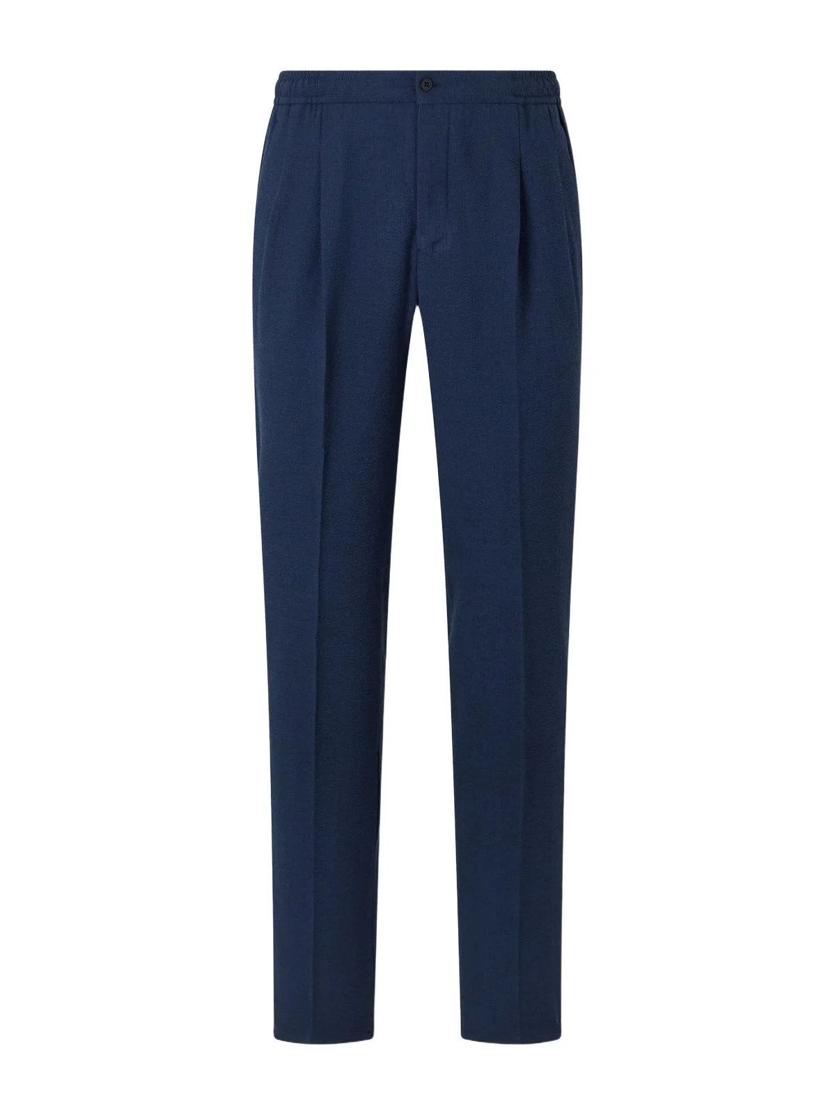 Straight-Leg Linen Trousers - Men