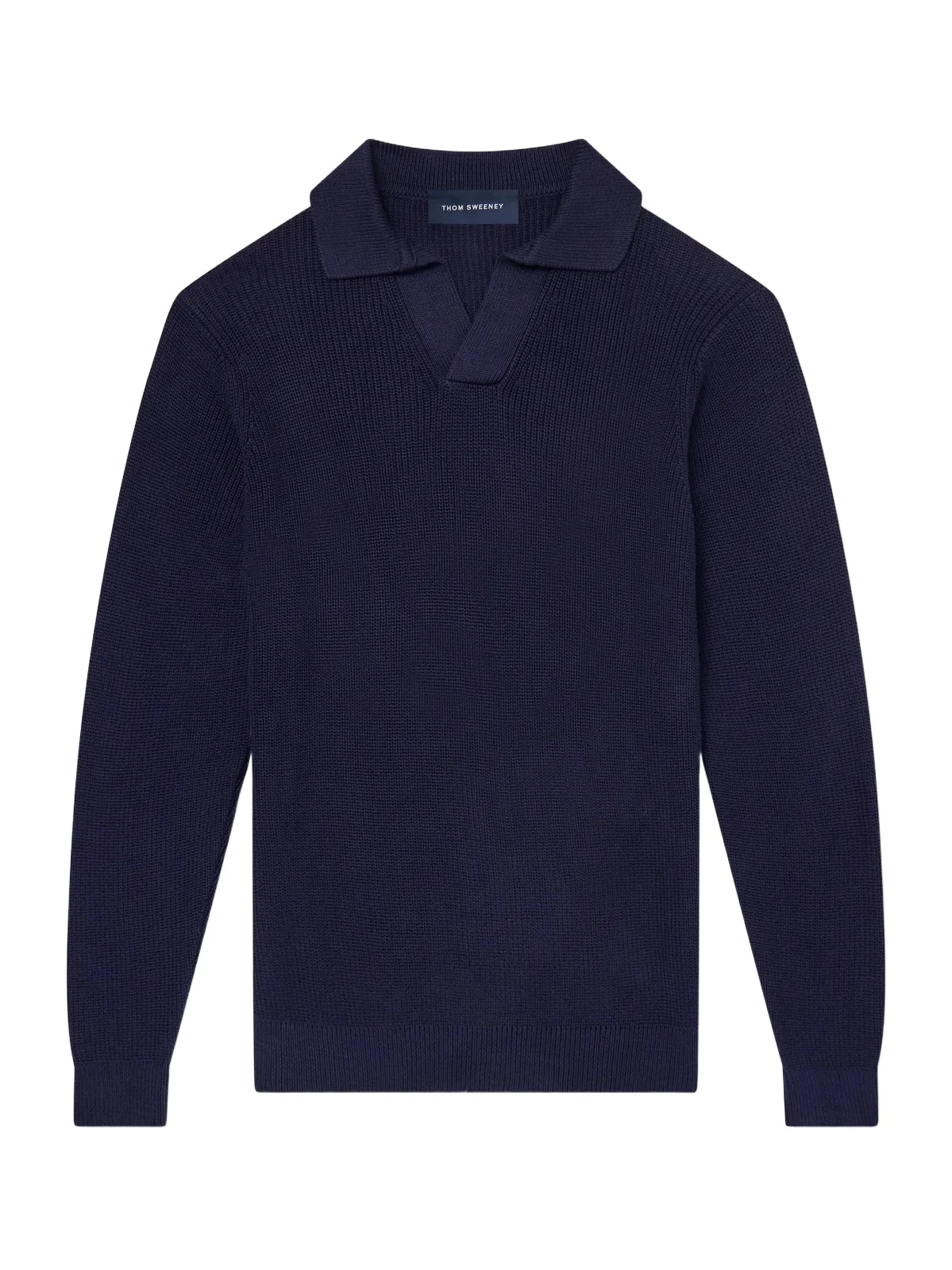 Cotton Polo Sweater - Men