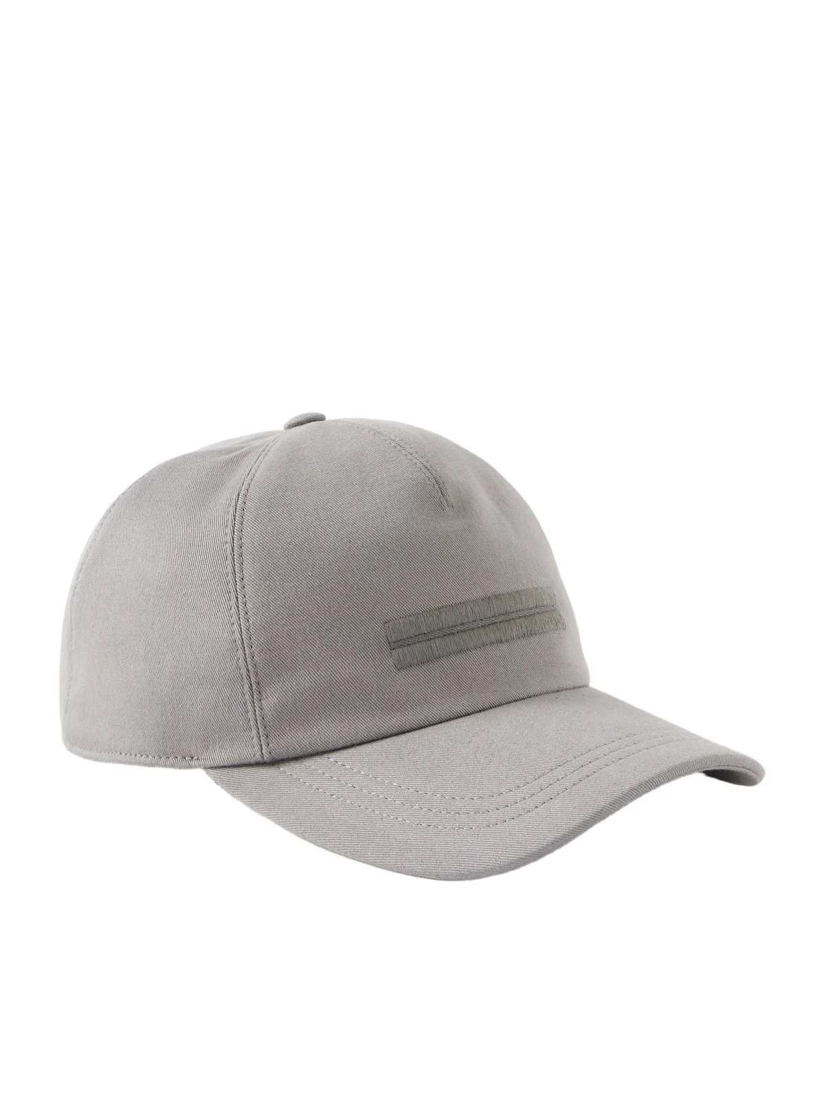 Zegna Embroidered Cotton-Twill Cap - Men