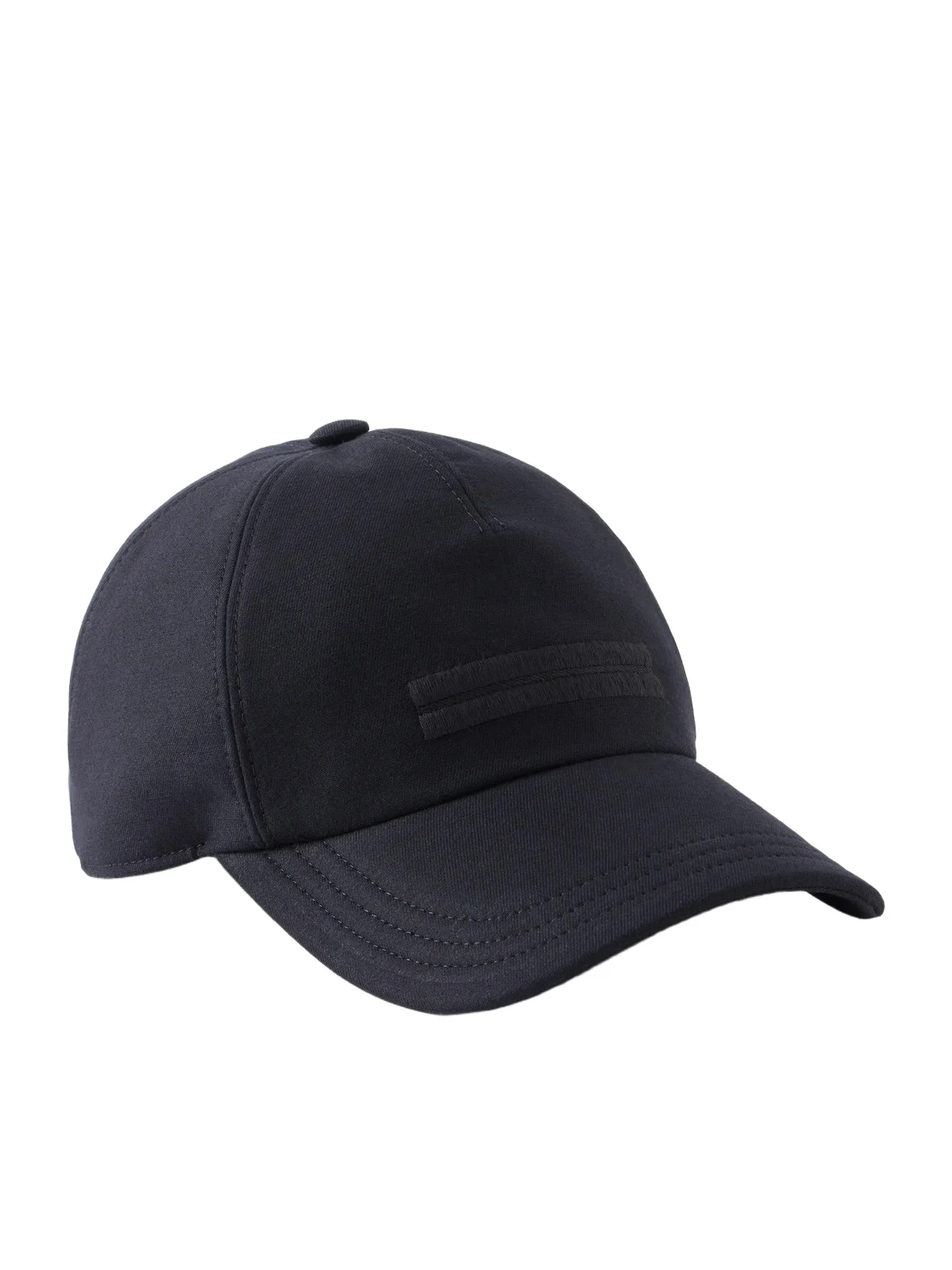 Zegna Embroidered Cotton-Twill Cap - Men