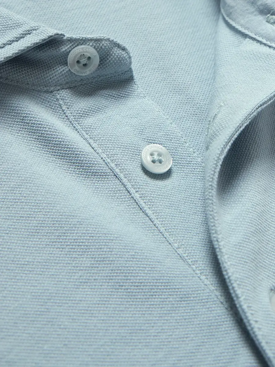 Frescobol Carioca Luca Cotton Polo Shirt - Men | Thumbnail 5 Frescobol Carioca Luca Cotton Polo Shirt - Men | Thumbnail 5