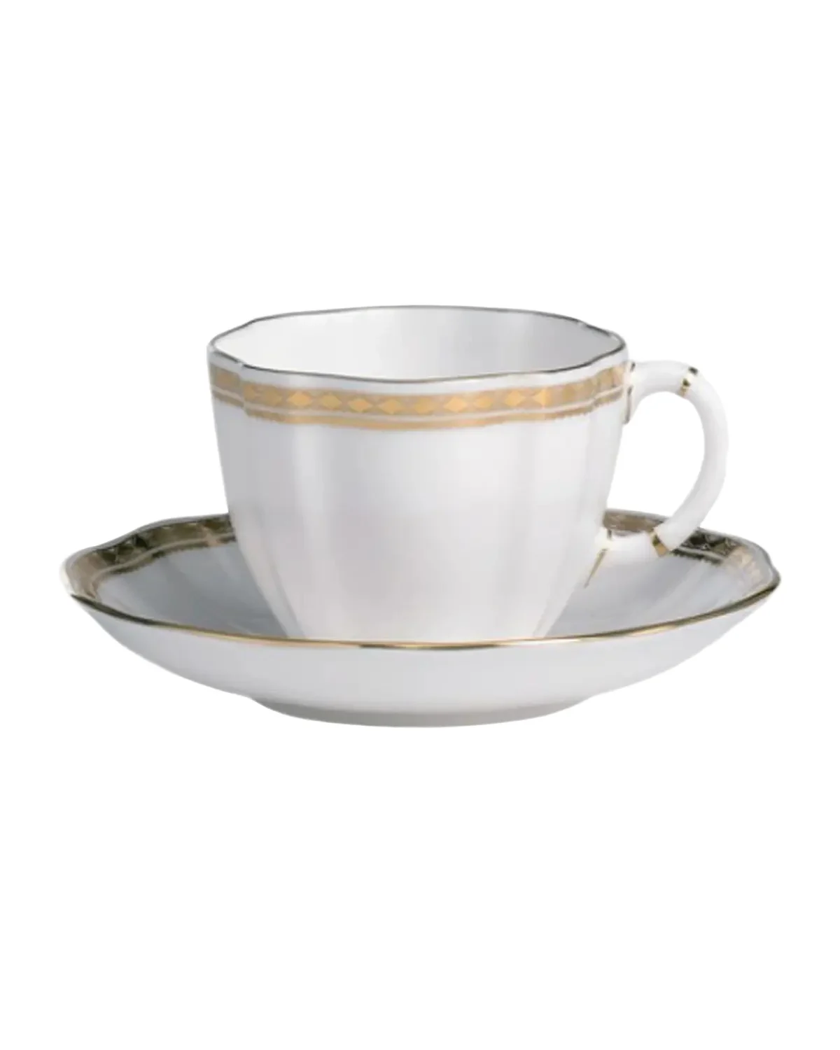 Royal Crown Derby Carlton Gold Saucer