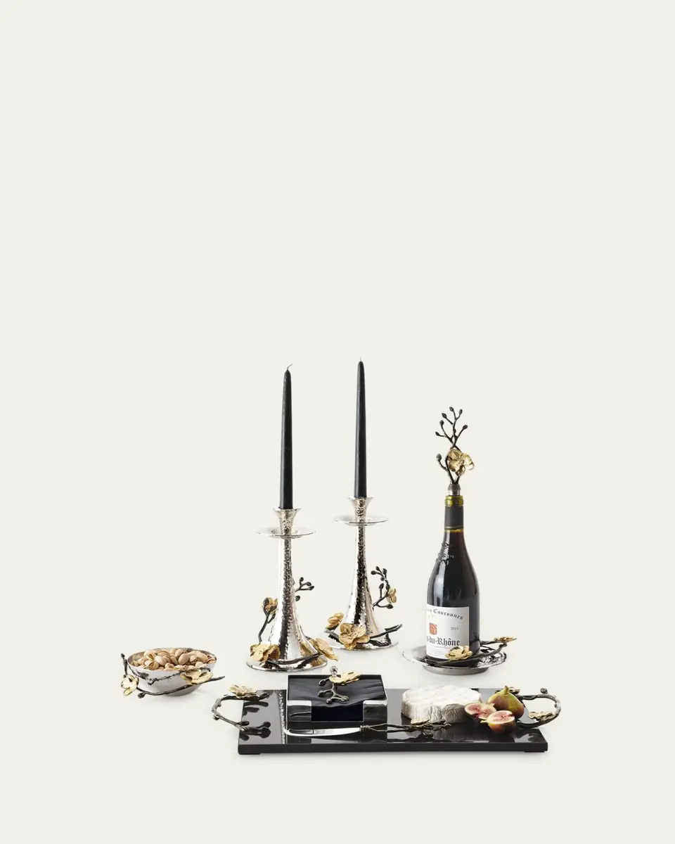 Michael Aram Two-Piece Gold Orchid Serving Set | Thumbnail 2