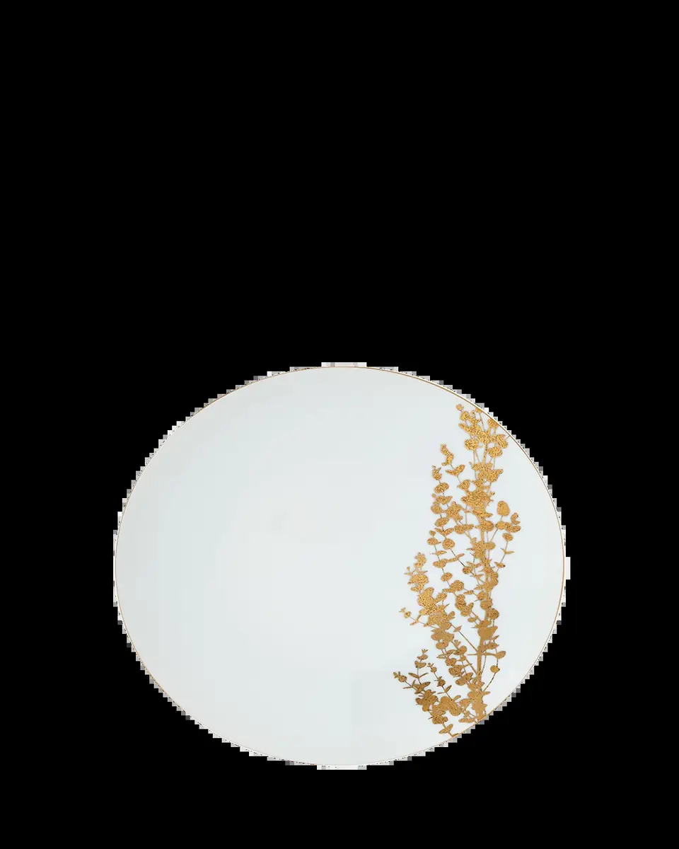 Bernardaud Vegetal Gold Dinner Plate | Thumbnail 2