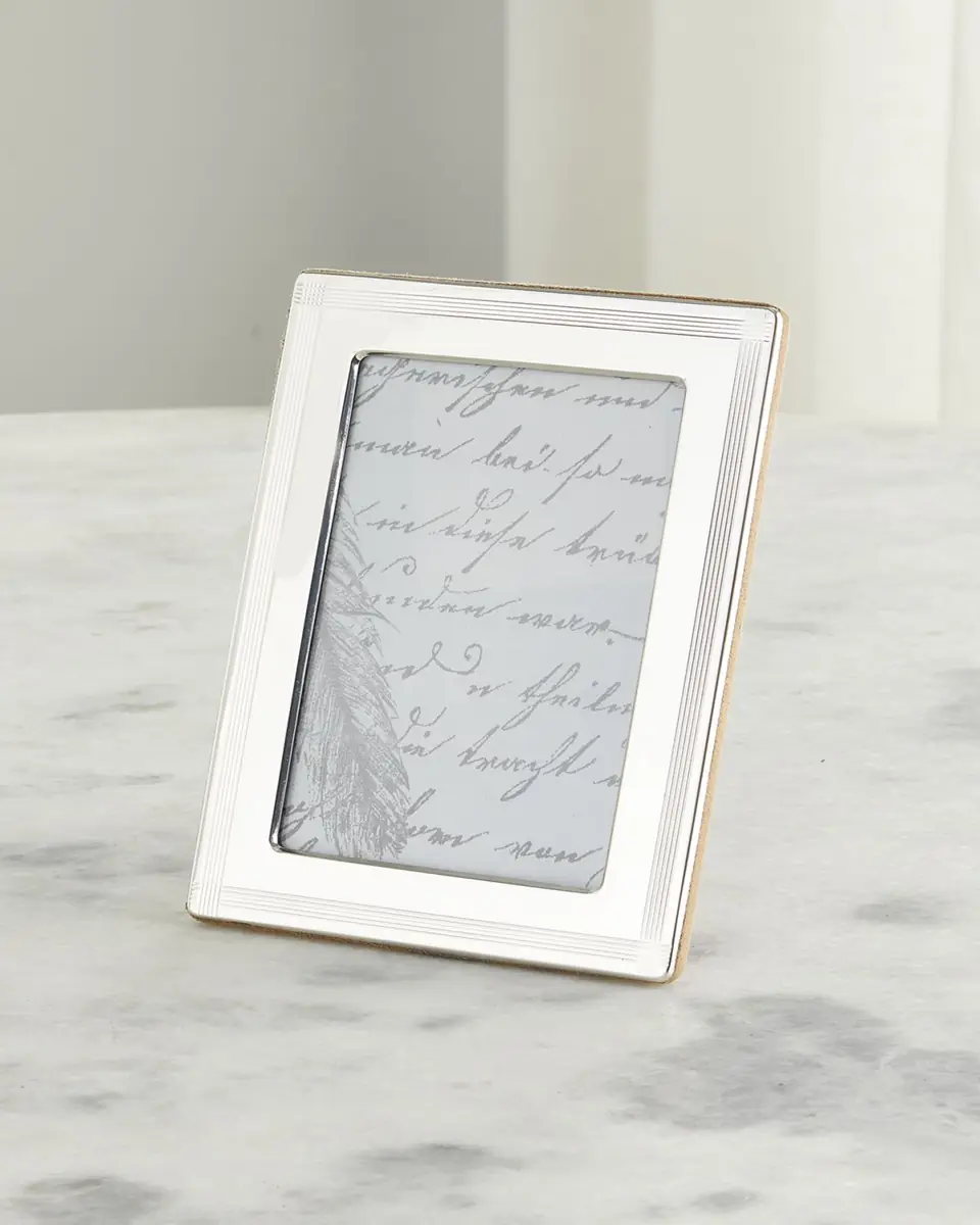 MONICA RICH KOSANN Cross Hatch Stripe 4" x 6" Picture Frame | Thumbnail 2 MONICA RICH KOSANN Cross Hatch Stripe 4" x 6" Picture Frame | Thumbnail 2