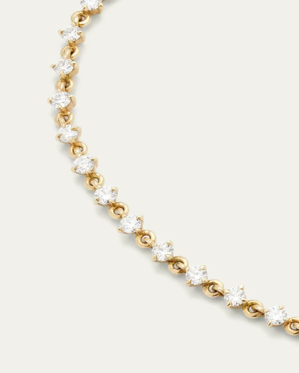 Lizzie Mandler Fine Jewelry Petite Eclat Diamond Tennis Bracelet | Thumbnail 3