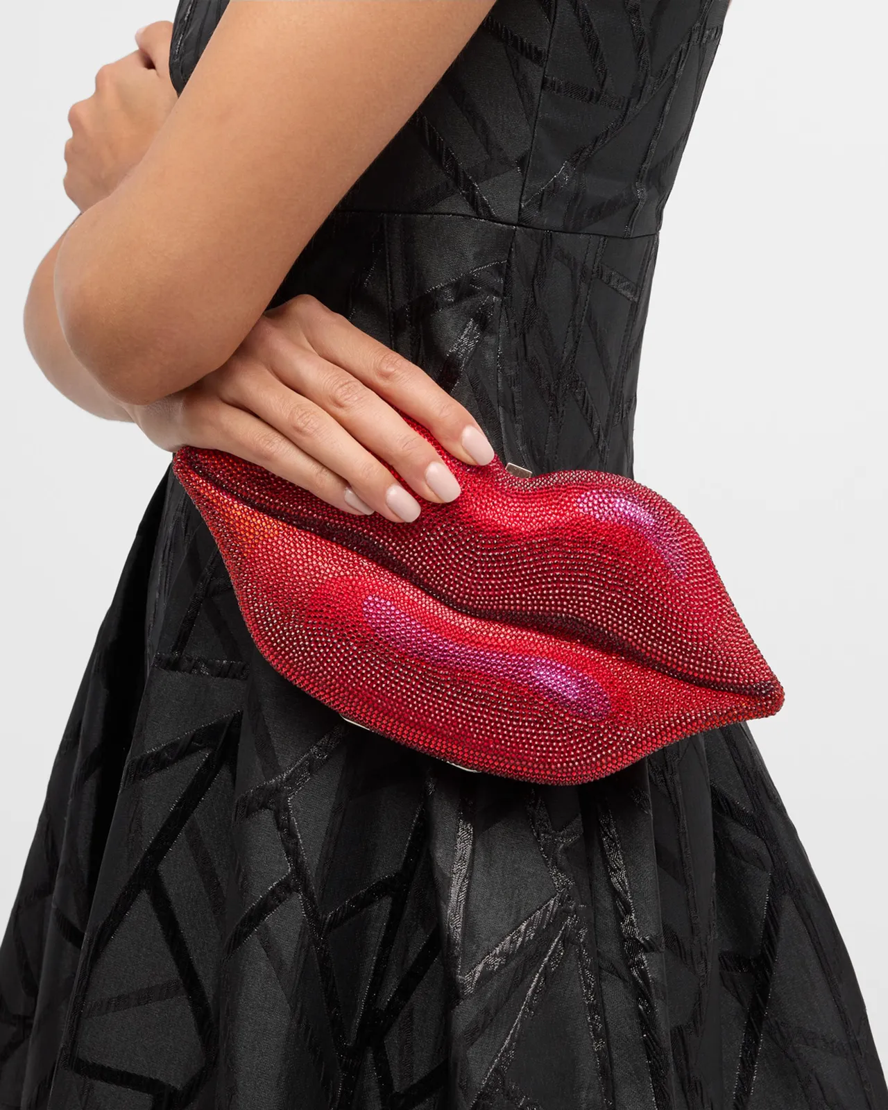 Hot Lips Crystal Clutch Bag Hot Lips Crystal Clutch Bag