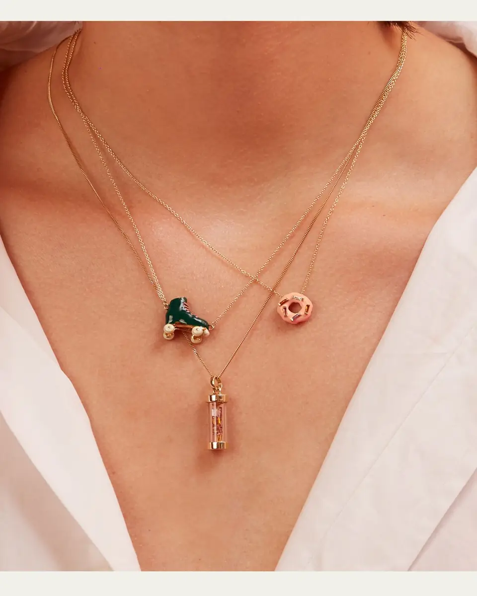 Aliita Donut with Sprinkles Necklace | Thumbnail 2