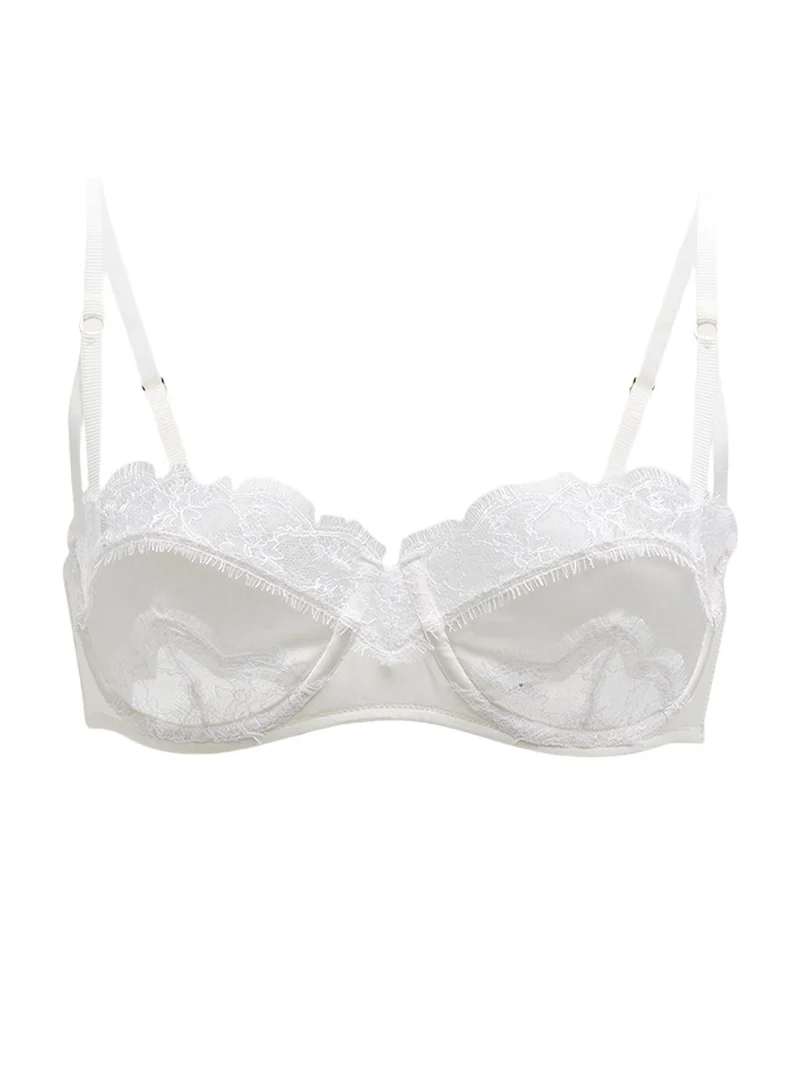 Sensuel Lace-Trim Underwire Balconette Bra
