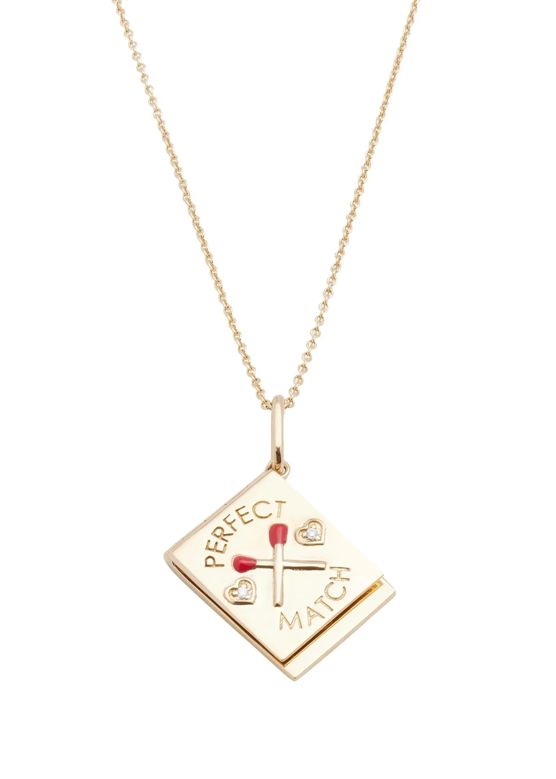 Sydney Evan 14K Gold Perfect Match Locket Necklace