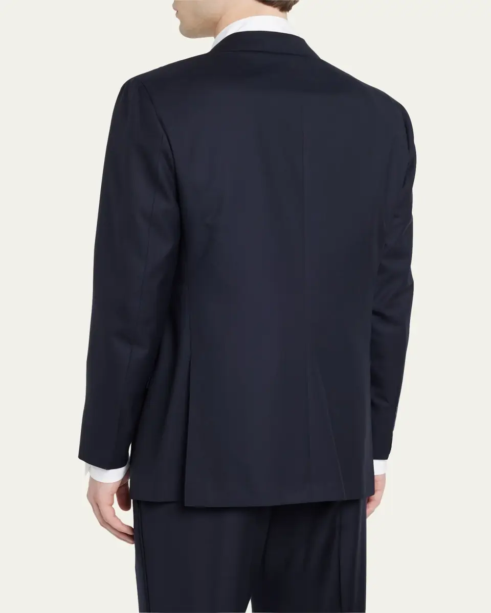 Kiton Men's Solid Cashmere Blazer | Thumbnail 3