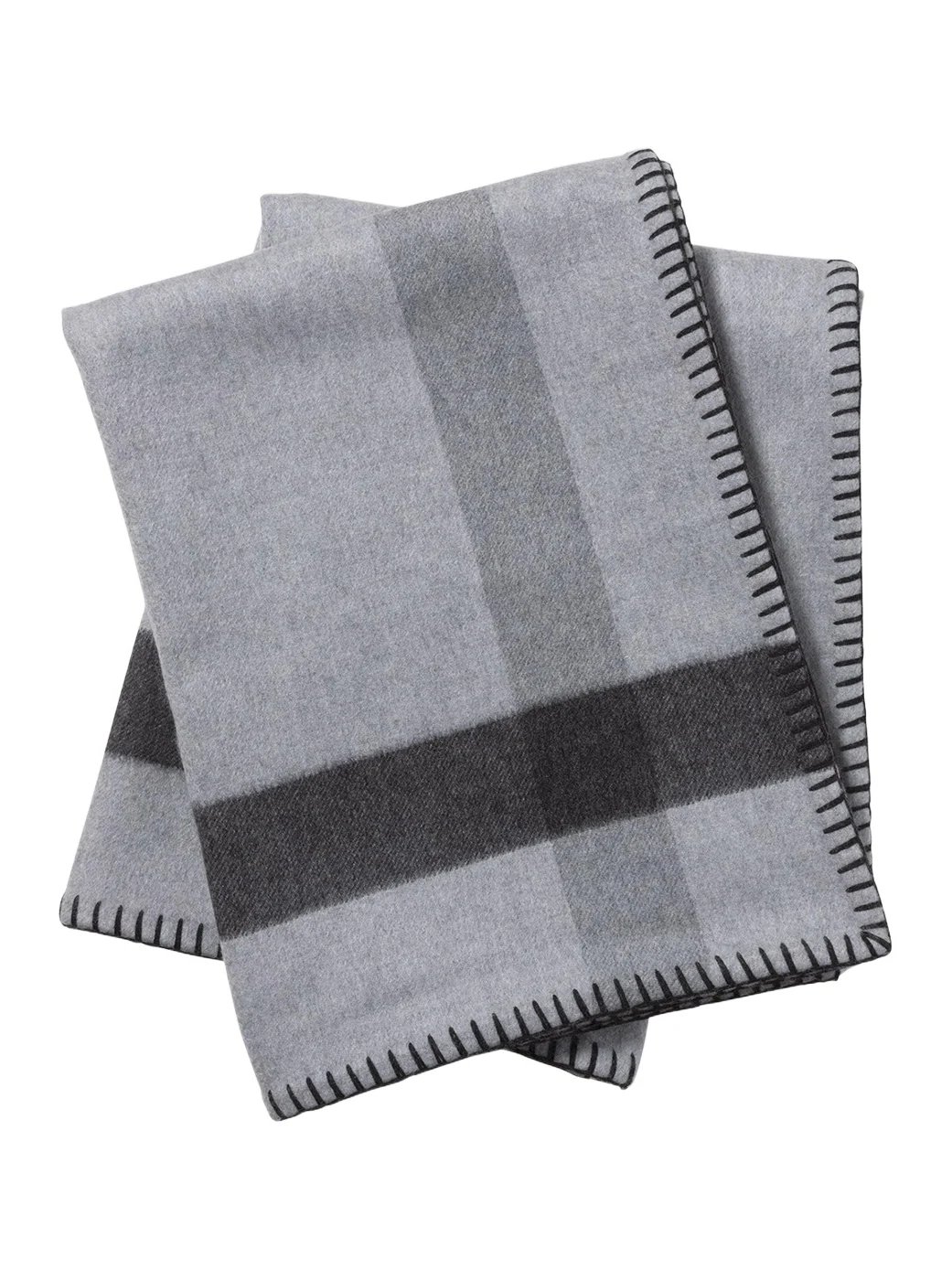 Sofia Cashmere Double-Face Cashmere Throw Blanket, 56" x 72"