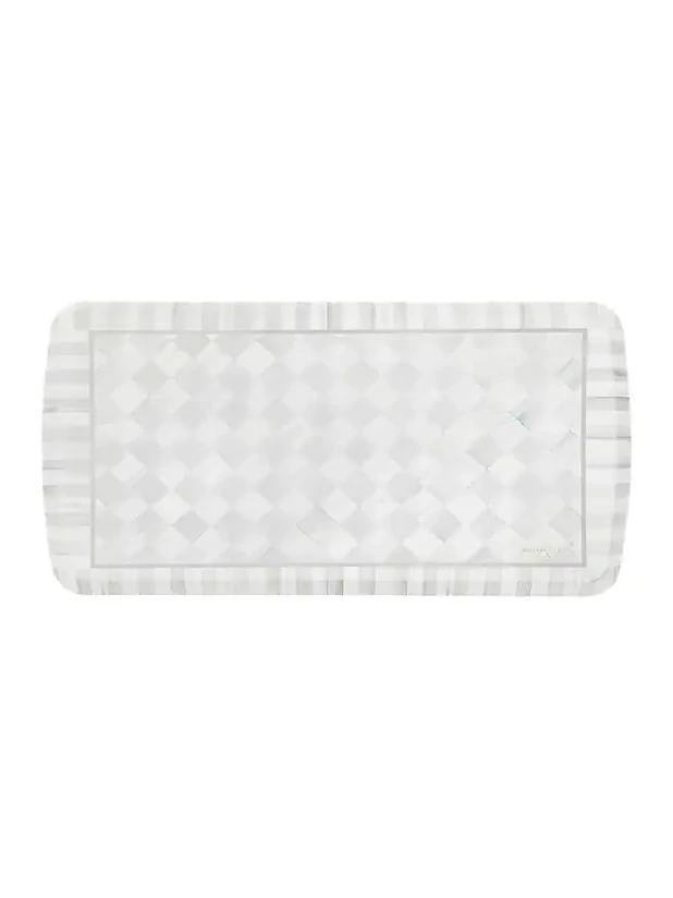 MacKenzie-Childs Sterling Check Gel Pro Comfort Mat
