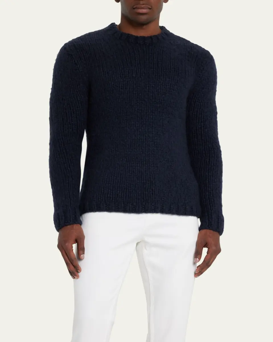 Gabriela Hearst Men's Lawrence Cashmere Sweater | Thumbnail 4