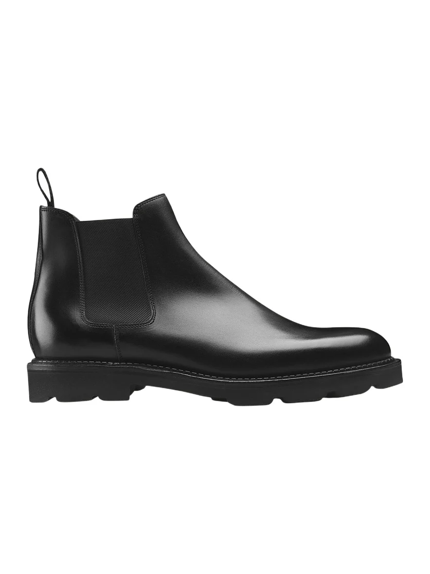 John Lobb Men's Lawry Leather Chelsea Boots