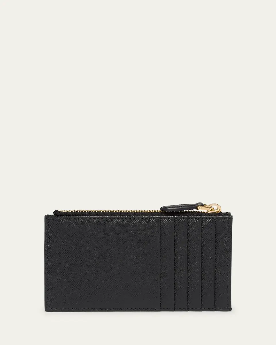 Prada Saffiano Triangolo Saffiano Wallet | Thumbnail 2